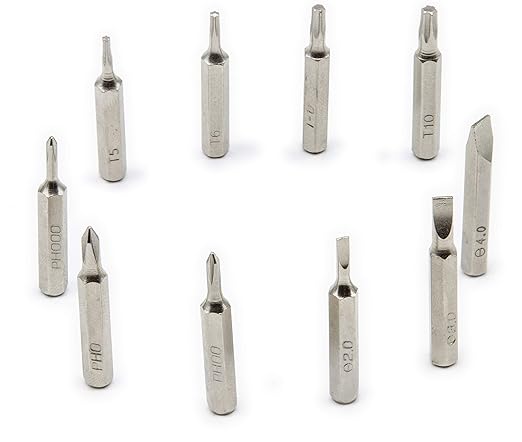 Triplett TMAL-002 10-in-1 Mini Autoloading Ratcheting Screwdriver with Magnetic Bits