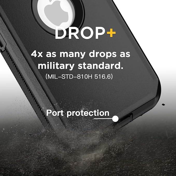 AICase for iPhone 17e/iPhone 16e Case 2026,Heavy Duty Drop Protection Full Body Rugged Shockproof/Drop Proof/Dust proof Military Protective Tough Durable Cell Phone Cover for iPhone 17e/16e 6.1_3