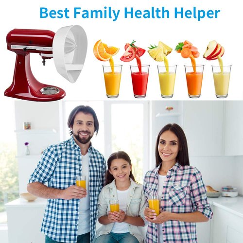 GKAKITSP Citrus Juicer Attachment Compatible with All KitchenAid Stand Mixers, Juicer for Kitchen Aid Accessories