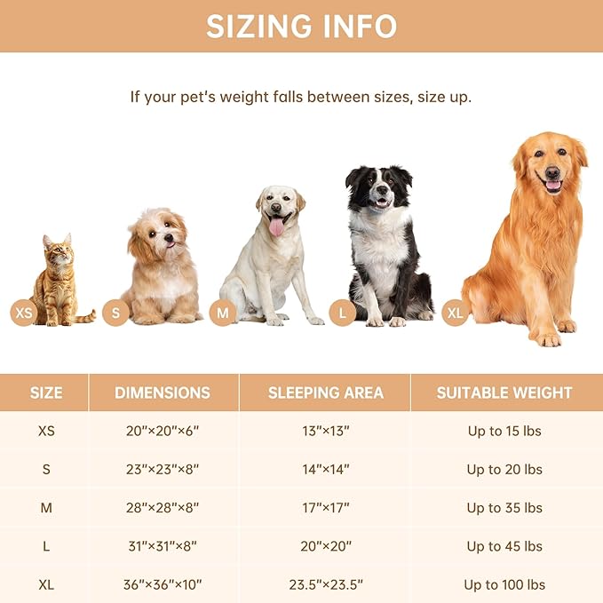 Donut Dog and Cat Bed, Luxurious Comfortable Faux Rabbit Fur Pet Beds, Soft Anti-Anxiety Calming Puppy Kitten Bed with Anti-Slip Bottom for Small Dogs & Cats(20", White)