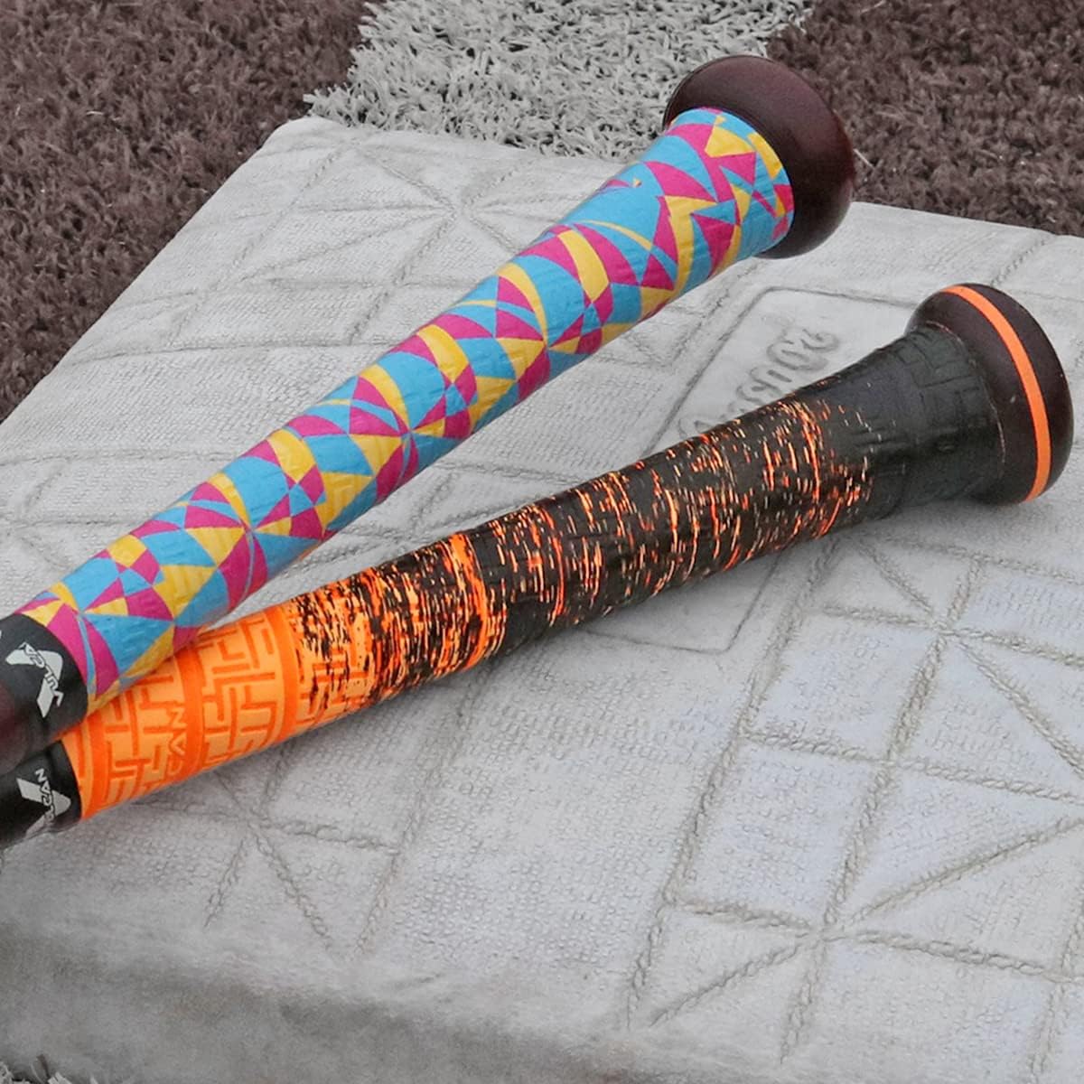 Vulcan Bat Grip - 0.50mm / 1.00mm / 1.75mm | Perfect for Baseball & Softball | Multiple Colors Available