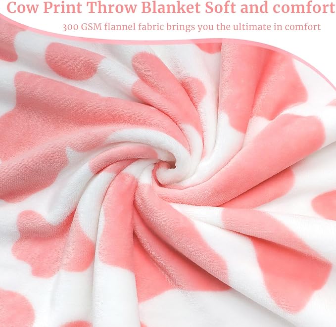 HSEEC Blankets & Throws King Size Warm Blanket Pink Soft Fleece Throw Blankets for Bed 108x90 Inches