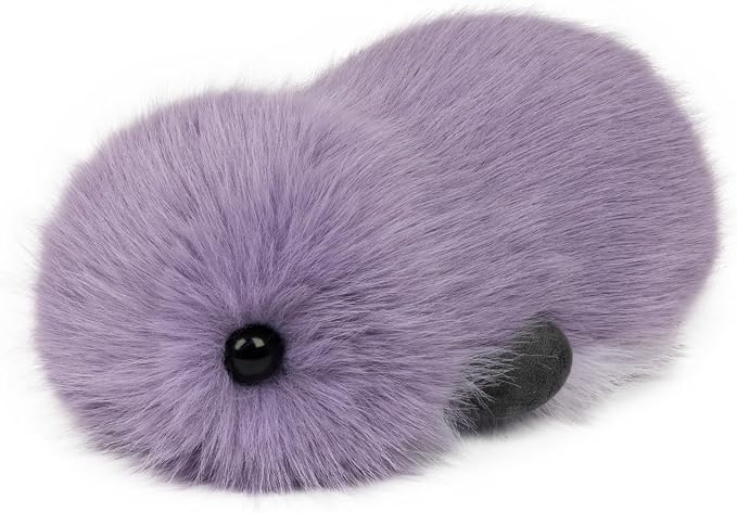Interactive AI Plush Companion Pet– Privacy Safe Soft Huggable Intelligence Emotional Support Robot Pets, Anxiety Relief Desk Robots| Ideal Toy Gift for Kids,Teens,Adults,Seniors(Purple)