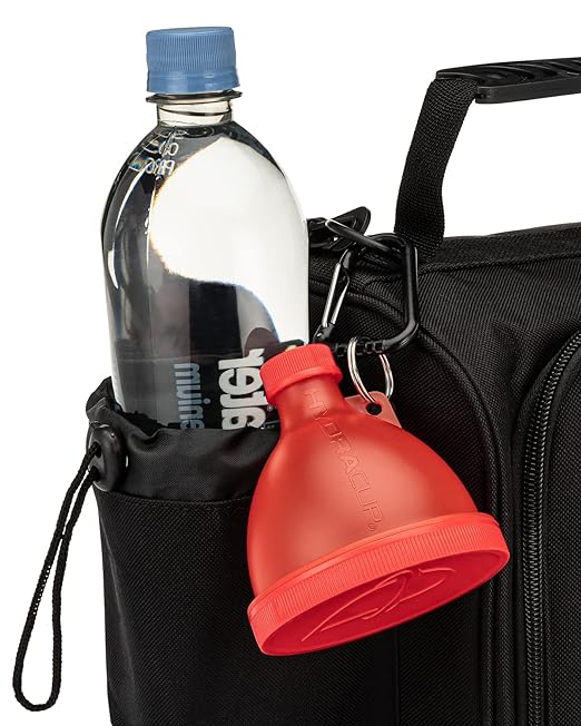 Protein Funnel [6 Pack] Patented Funnels with Stand for Filling Water Bottles, Shaker Bottles w/Protein Powder, Supplement Storage Set, Take to Go or Kitchen Use, Keychain for Shaker Cup, BPA Free