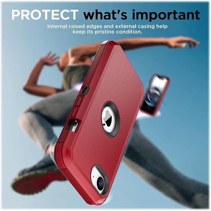 AICase for iPhone 17e/iPhone 16e Case 2026,Heavy Duty Drop Protection Full Body Rugged Shockproof/Drop Proof/Dust proof Military Protective Tough Durable Cell Phone Cover for iPhone 17e/16e 6.1_2