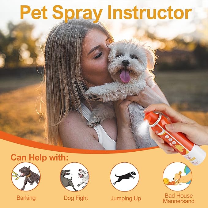 Spray Corrector Dog 80ml 3 Pack Spray Dog Trainer, Corrector Spray for Dog to Stops Barking, Jumping Up, Food Stealing, Dog Fights, Avoidance, Unwanted Dog Behaviour