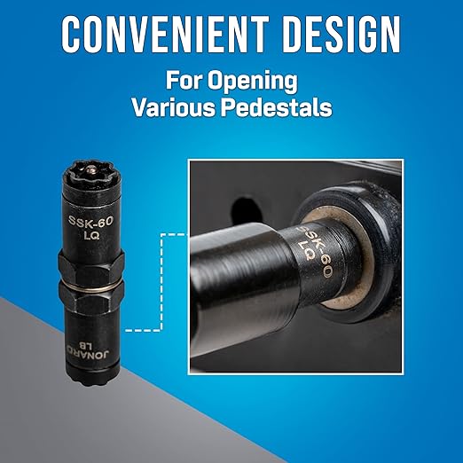 Jonard Tools SSK-60 Slam Lock Star Key for LQ & LB Patterns