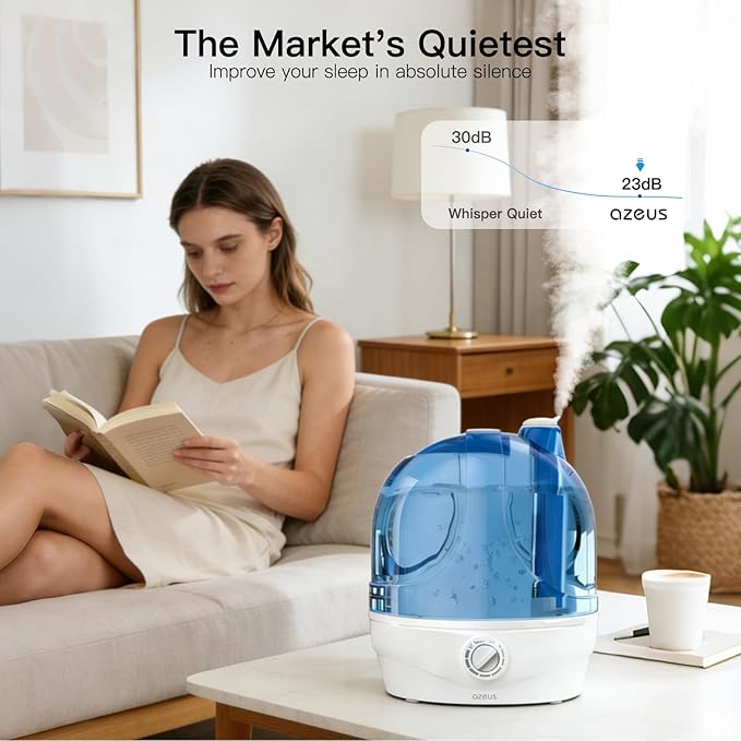AZEUS humidifiers (blue, trumpet)