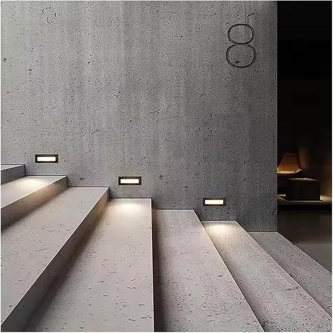 LED Stair Light Mounted Wall Lamp Indoor and Outdoor Garden Corridor Lights ，Stairway