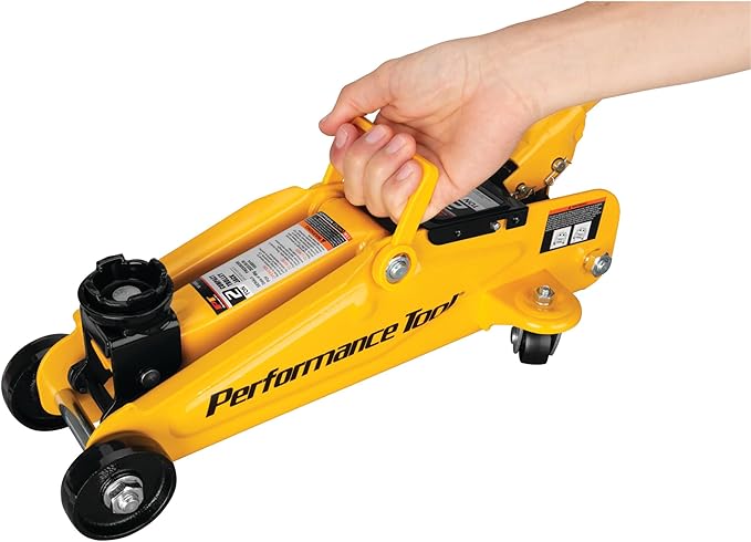 Performance Tool W1606 2 Ton (4,000 lbs.) Capacity Compact Trolley Jack