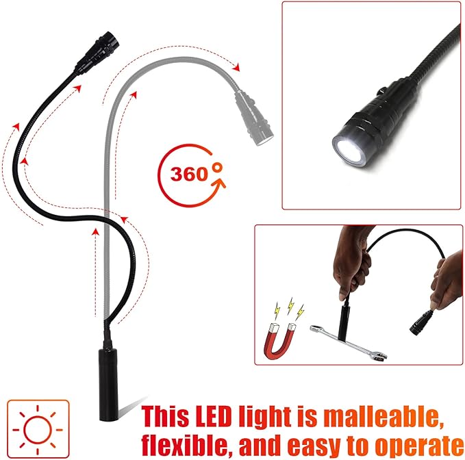 BESTOOL 40Inches Mechanic Creeper，Heavy-Duty Automotive Garage Creeper with Durable Casters, Low-Profile Design, LED Working Lights