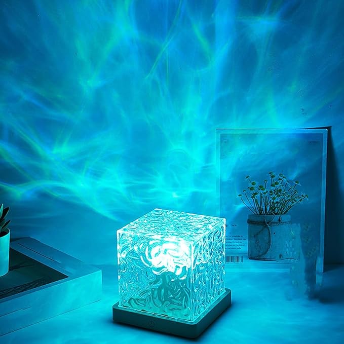Magical Northern Lights For Your Room, Magic Northern Light, Aurora Night Light Projector With Remote Control, Color-Changing Mood Ocean Light, Relaxation & Decor (16 Colors * 2, Rechargeable)