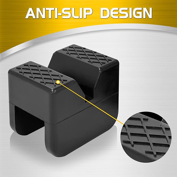TONDA Jack Stand Pads 2 Pack and Floor Jack Rubber Pad 2 Pack