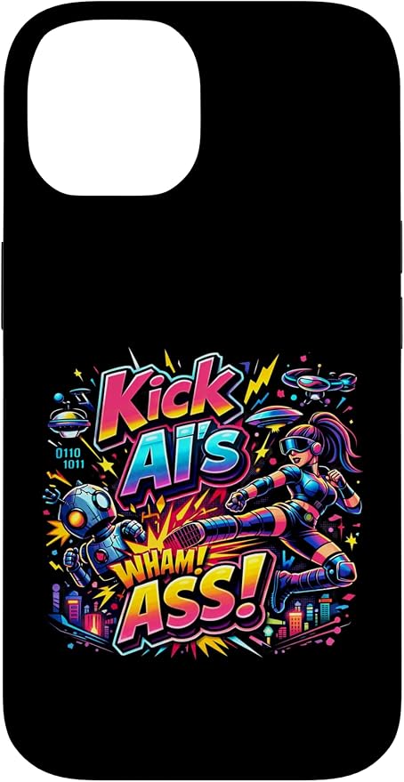 Tech Human vs AI Case for iPhone 14