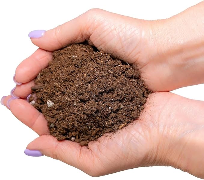 Premium Organic Coconut Coir Mix for Home Gardening - 20 Quart - All Natural Soil Amendment - PH Balanced and Double Washed Coco Coir by Gardenera (4 Bags of 5 Quart)