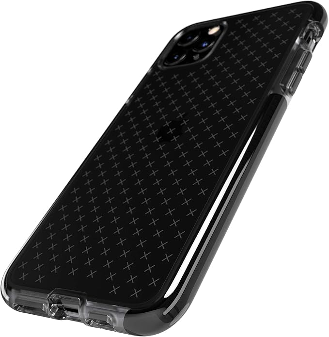 Tech21 Evo Check Series Gel Case for Apple iPhone 11 Pro Max - Smokey Black