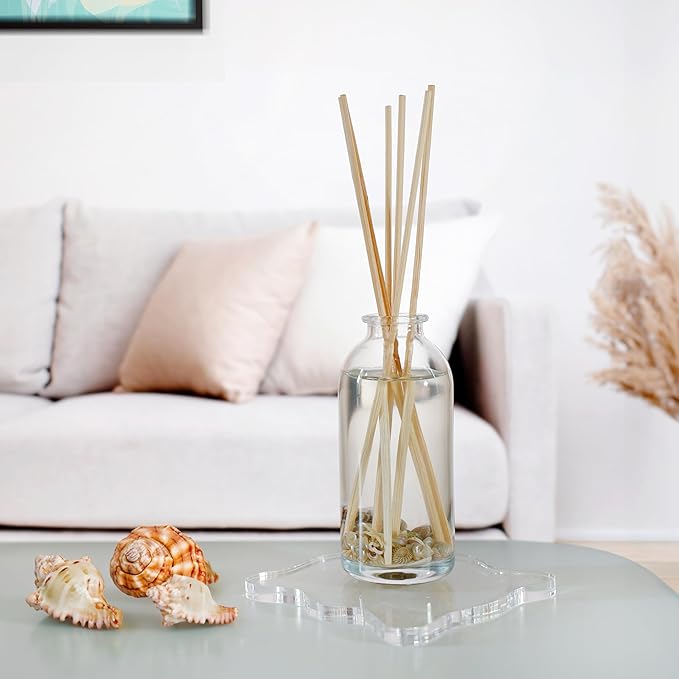 Urban Naturals Lavender Vanilla Scented Oil Reed Diffuser Refill and Reed Sticks – Lavender Blossom, Creamy Vanilla, White Woods and Sugared Musk, 4 oz (2 Pack)