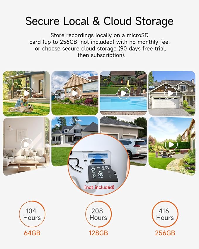 2.5K Security Camera Wireless Outdoor, 2.4G WiFi Battery Powered Indoor Camera, Magnetic Mount Cameras for Home Security, AI Detection, Color Night Vision, Spotlight, Siren Alarm, 2-Way Talk