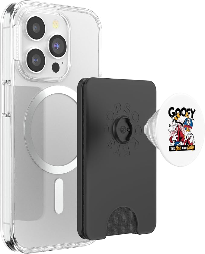 Disney - Goofy One and Only PopSockets PopWallet for MagSafe