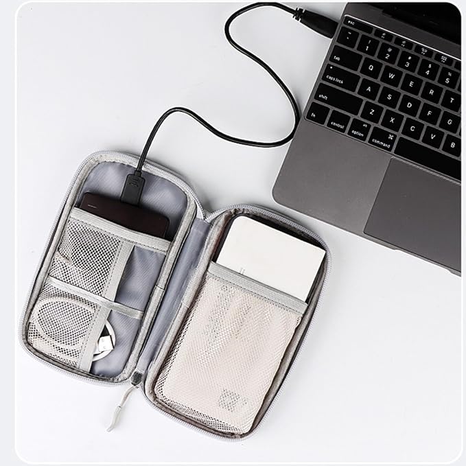 Organizer Bag Case Electronic Devices Travel Pouch Cable USB Charger Accessories Cellphone SD Power Bank Earphone