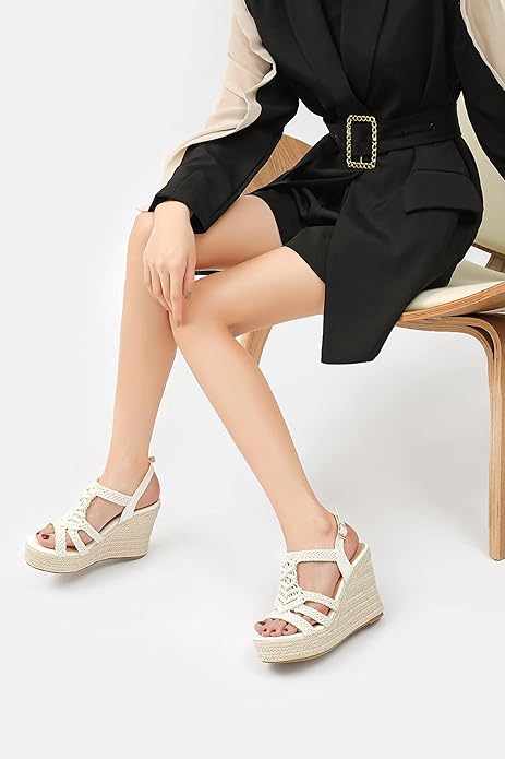 Espadrille Wedge Sandals for Women Platforms & Wedges