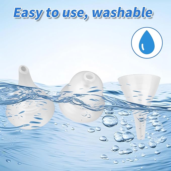 9 Pcs Electric Nasal Aspirator Replacement Tips, Silicone Nose Sucker Head Part for Baby & Toddlers Compatible with GROWNSY Watolt LittleTora HEYVALUE Cocobela HailiCare KIDIRA TEQIN X-Bosak
