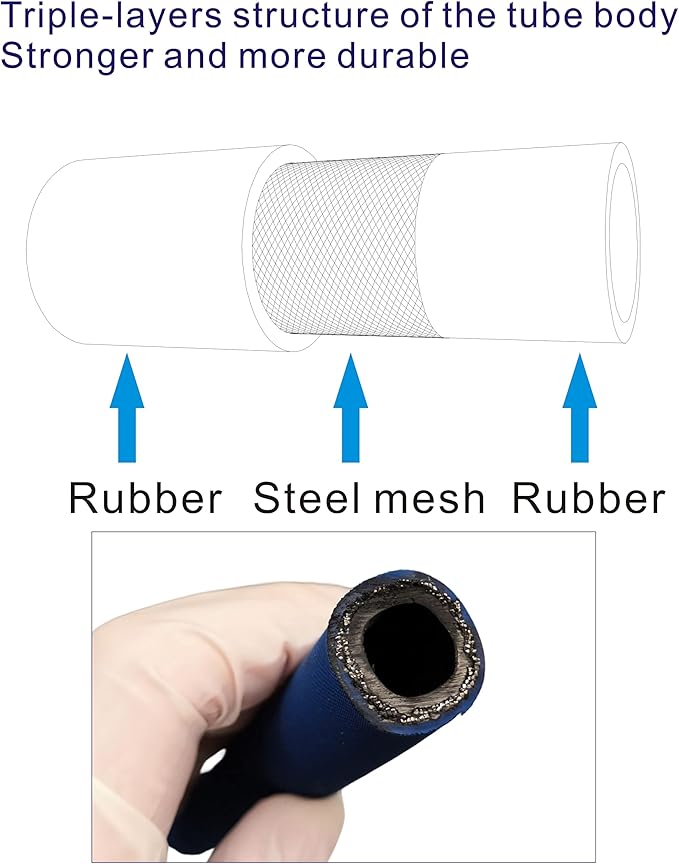 Upgraded Engine 12mm Drain Oil Changing Hose, Oil Drain Aid Tool, M12x1.5 mm, 18" Length