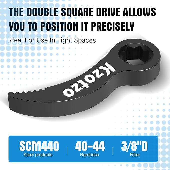 pry bar wrench adapter，Half Shaft Removal Car Repairing Tools ，Half Shaft Removal Tool ，2025 Upgraded version1/2"pry bar wrench adaptor head，high quality Crowbar Adapter
