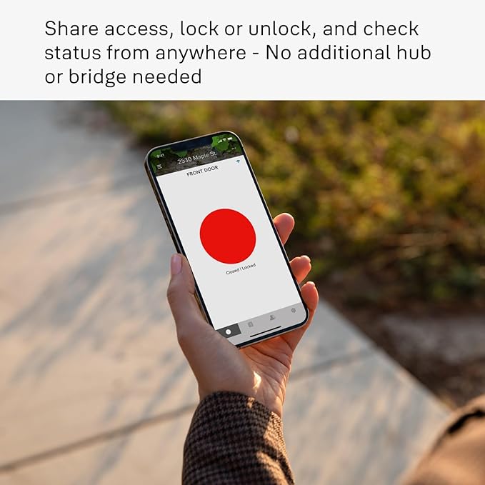 Yale Assure Lock 2 Keypad with Wi-Fi Connect, Satin Nickel Deadbolt for Vacation Rental Hosts, YRD410-CB1-619