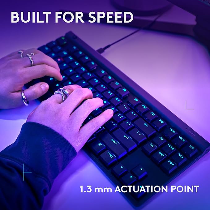 Logitech G502 X Wired Gaming Mouse + G515 TKL Wireless Gaming Keyboard (Tactile) Bundle: Black