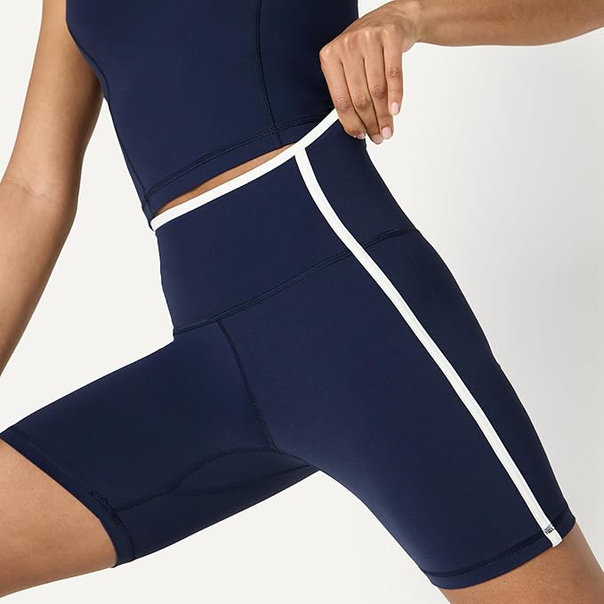 Amazon Essentials Women's Active FormFlex Buttery Soft High Waist Biker Shorts