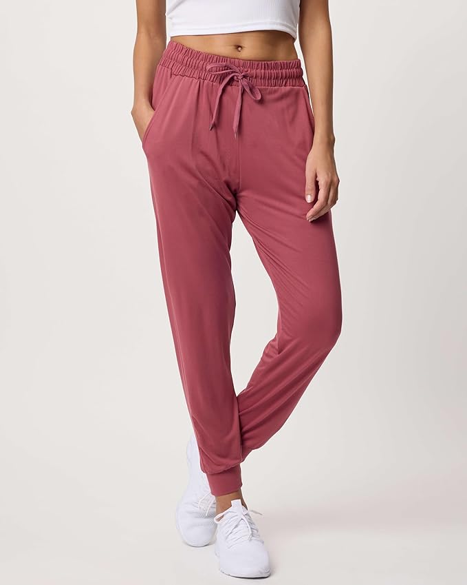 3 Pack Women's Lounge Joggers Sweatpant Active Athletic Yoga Workout Pocket | Available in Plus Size, Ladies Casual, Drawstring Gym Pants, Sleep Bottoms, Hiking, Running, Fitness, Exercise, Pajama, Soft