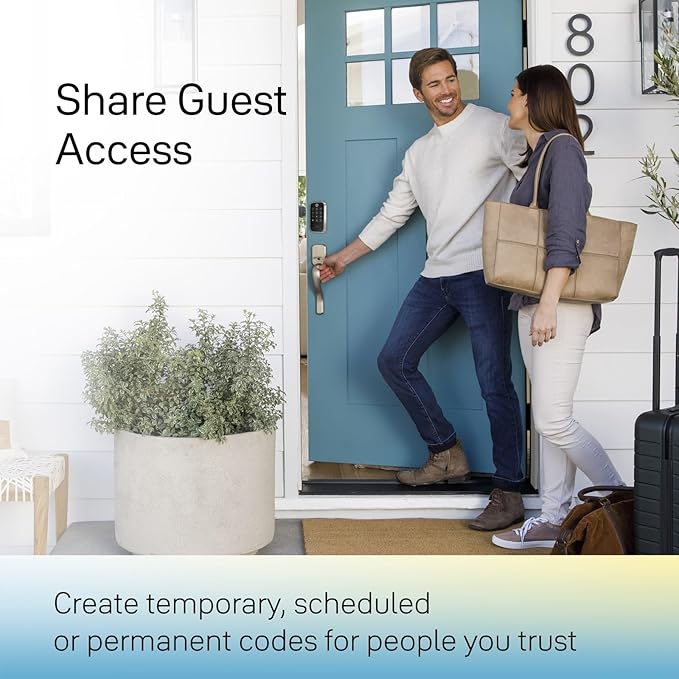 Yale Assure Lock 2 Touch Deadbolt, Satin Nickel Key-Free Fingerprint Smart Door Lock with Wi-Fi Touchscreen Keypad and Fingerprint Scanner for Keyless Entry and Remote Access, YRD430-F-WF1-619