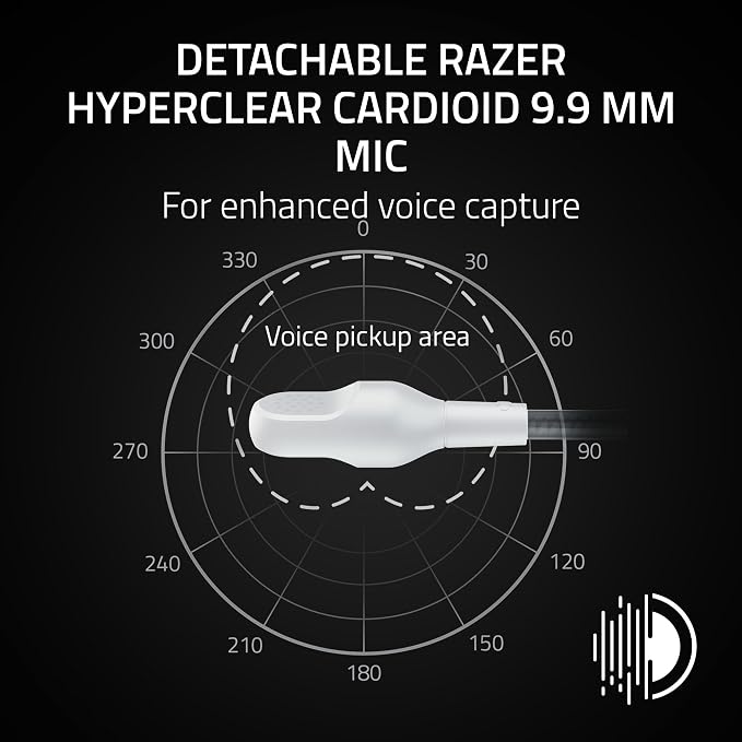 Razer BlackShark V3 X HyperSpeed Wireless Xbox Gaming Headset, White | 50mm Drivers, Cardioid Mic, 2.4 GHz, Bluetooth, Works with PC, Mac, PS5, Nintendo Switch, Smartphone, 70 Hr Battery