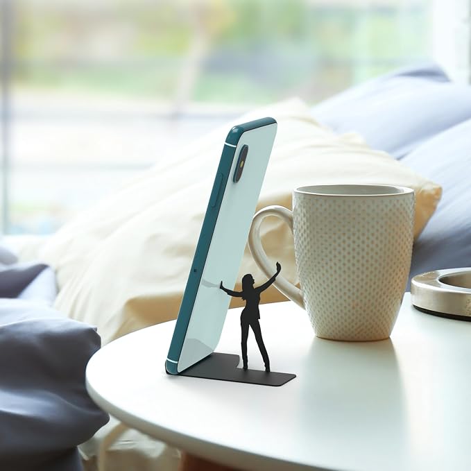 Artori Design Cell Phone Stand for Desk - Smartphone Stand for Office or Home - Cute Phone Stand for Recording Watching Videos Gaming or Video Calls - Unique Phone Holder for Tablets and Cellphones