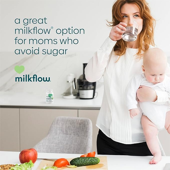 UpSpring Milkflow Lactation Supplement Capsules for Milk Supply Increase, Breastfeeding Supplements Capsules with Fenugreek & Blessed Thistle, Non-GMO, Lactation Support 100 Vegan Capsules