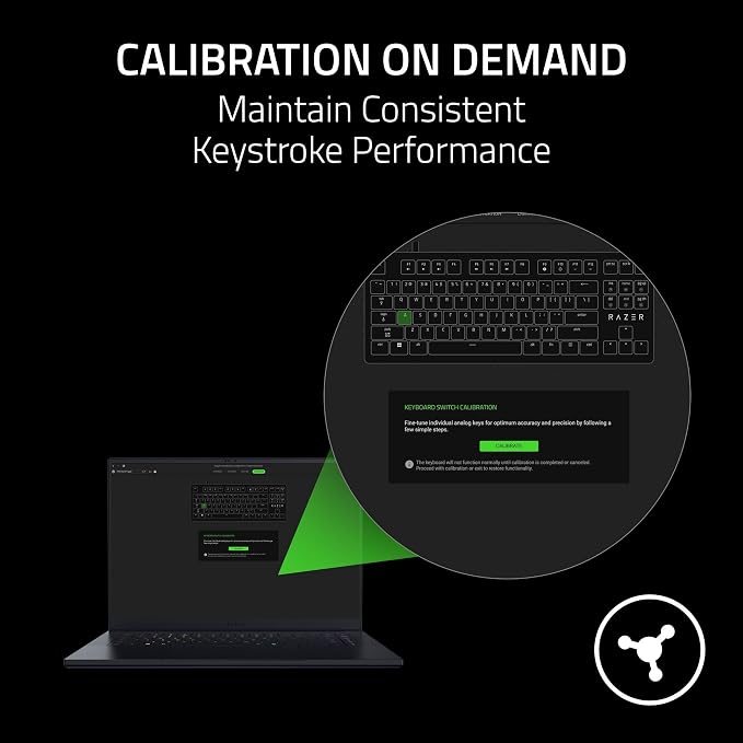 Razer Huntsman V3 HE Magnetic TKL 8KHz Wired Gaming Keyboard | Hall Effect Magnetic Switches, 8000 Hz Polling, Razer Snap Flex,Razer Snap Tap, Rapid Trigger, Adjustable Actuation
