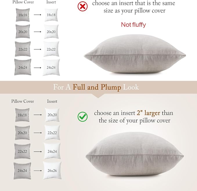 puredown® 14x24 Feather Down Pillow Insert, Set of 1 Lumbar Pillow Inserts for or Bed Cushion Couch Sofa, Decorative Fluffy Pillow Insert with Down-Proof Cover
