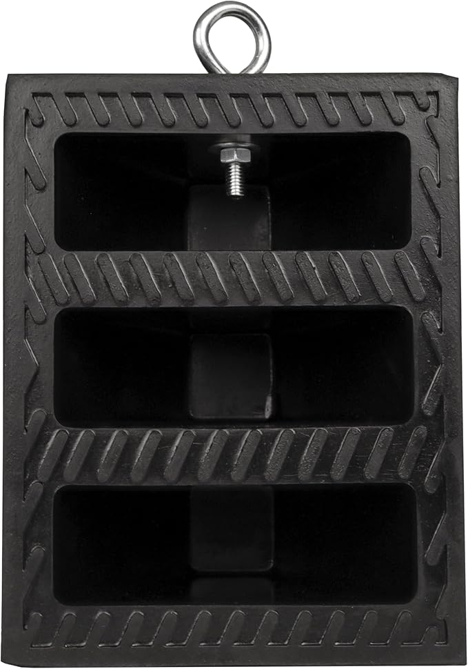 AME INTL 15300 Molded Rubber Wheel Chock