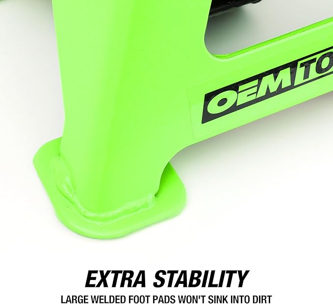 OEMTOOLS 24852 3 Ton Jack Stands, Jack Stands 3 Ton for Cars, SUVs, and Light Trucks, 11 to 16-1/2 Inch Adjustable Height, Ratcheting Design, Welded Foot Pads