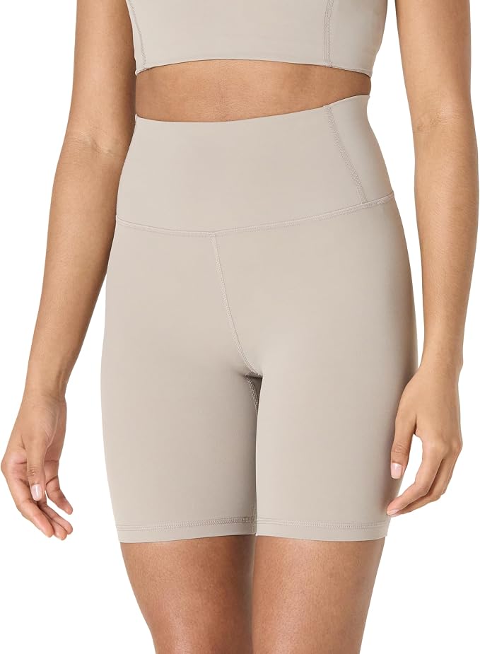 Amazon Essentials Women's Active FormFlex Buttery Soft High Waist Biker Shorts