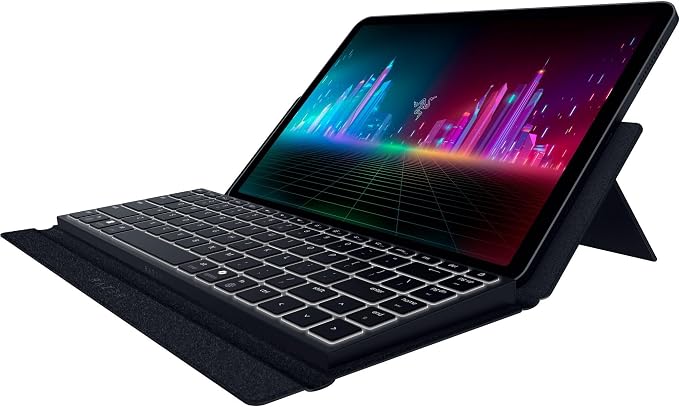 Razer Travel Case Folio for Portable Keyboards | Multi-Angle Stand, Magnetic Closure, PU Leather Exterior, Fits Razer Joro & Magic Keyboard, Supports Tablets (13")