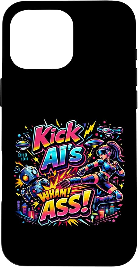Tech Human vs AI Case for iPhone 16 Pro Max