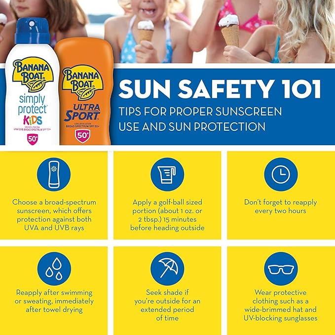 Banana Boat SPF#100 Kids Max Protect & Play Lotion 4 Ounce