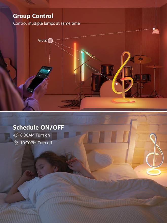 Lepro Bundle - TB1 AI Smart Lamp & TB2 AI Smart Lamp