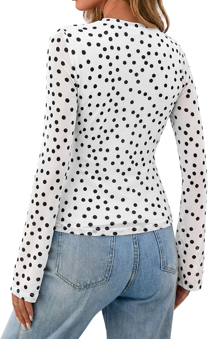 BTFBM Button Down Shirts for Women 2026 Fall Boho Tops V Neck Long Sleeve Blouses Ruched Mesh Fitted Fashion Clothing
