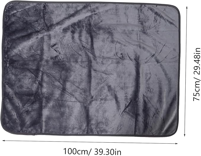POPETPOP Waterproof PET Blanket for Dogs and Cats Soft Washable Dog Bed Cover 100x75cm Thick Furry Blanket Sofa Protector for Pets for Furniture and Travel