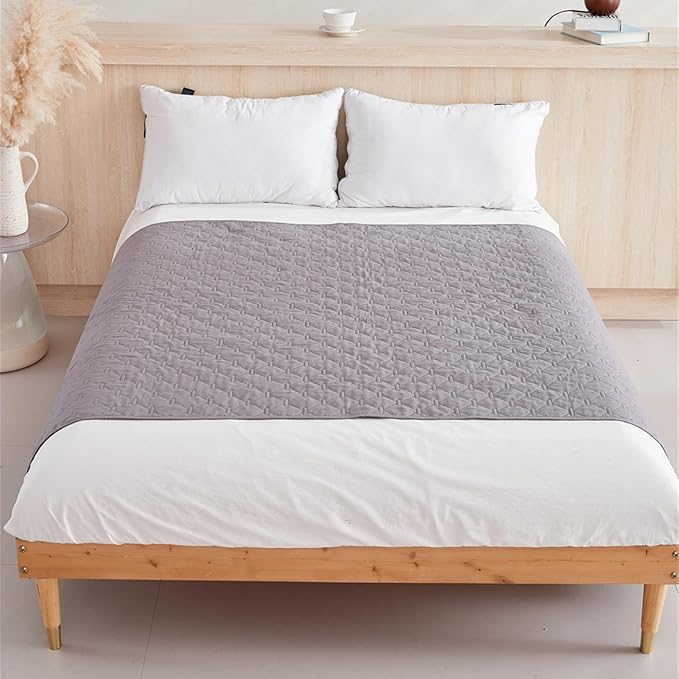 GIBZ Waterproof Dog Bed Blanket Cover Anti Slip Pet Furniture Protector Washable Large Washable Quilted Mat for Indoor, Khaki, 170x200cm
