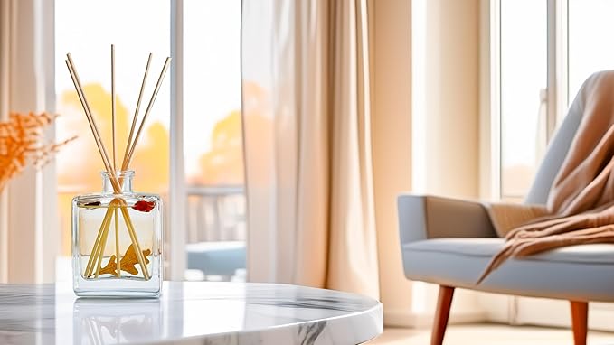 Urban Naturals Reed Diffuser Sticks 7 Inch Natural Rattan, Set of 108, for Essential Oil Bottles, Home Fragrance Projects