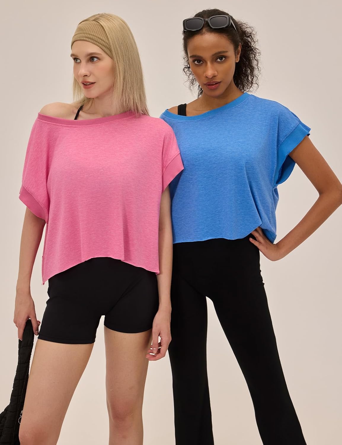 UNIANKIYA Workout Tops for Women - Loose Fit Athletic Crop Tee for Gym & Yoga | Short Sleeve Design